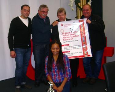 Auslosung 9. Sparkassen-Hallenstadtmeisterschaft 2014