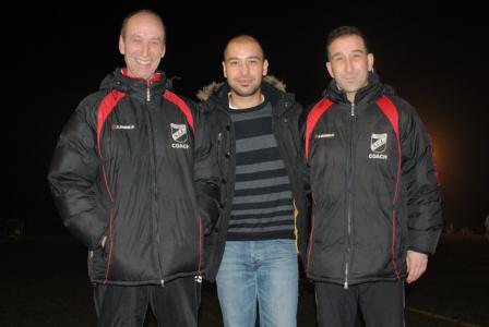 von links nach rechts: Reinhold Schmidt, Tarik Kaplan, Pepe Cambeiro