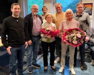 von links: Jan-Hendrik Kloß, Hermann Newiger, Sebastian Kloß, Marlies Spandl, Be